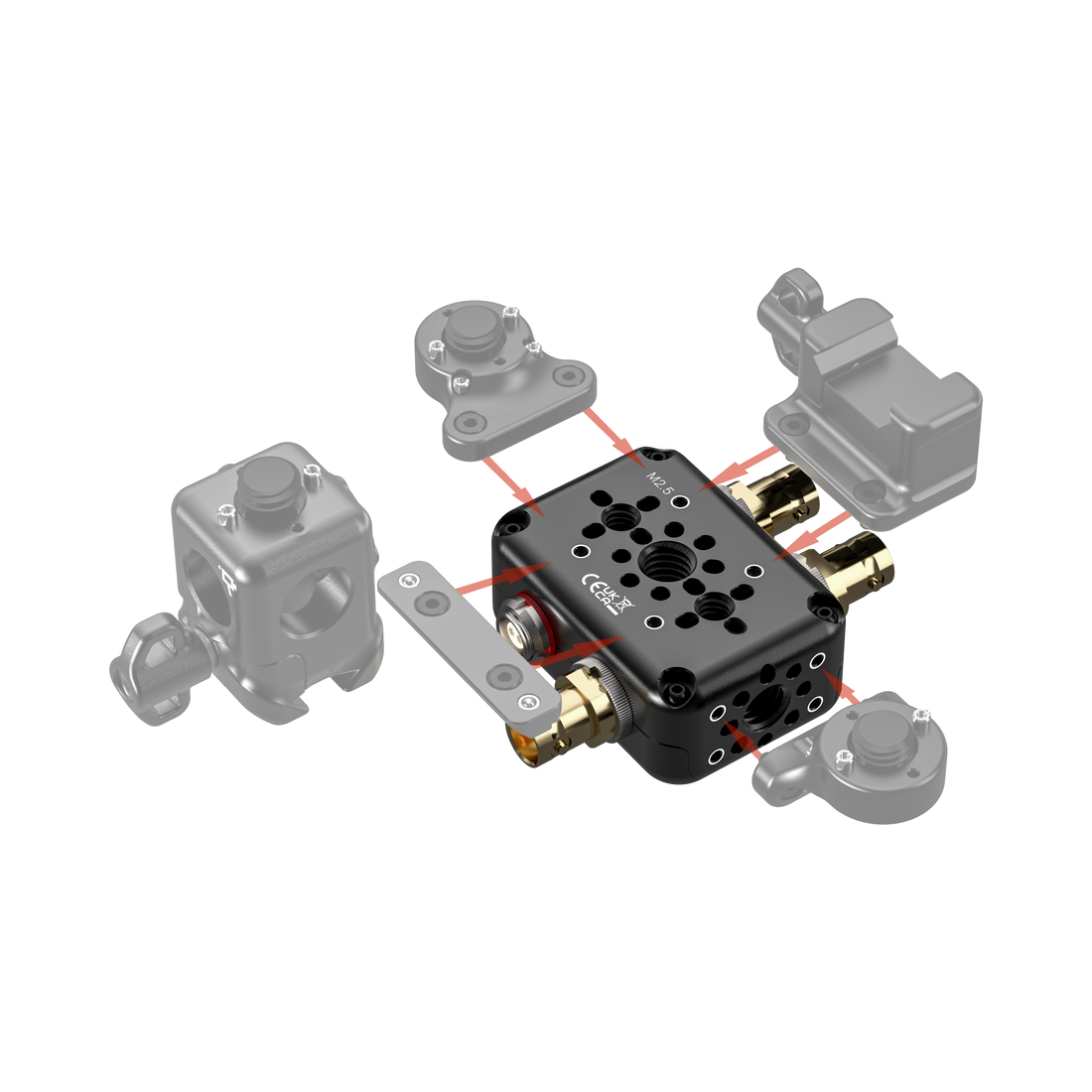 A00926, K10043, 12G-SDI splitter in use