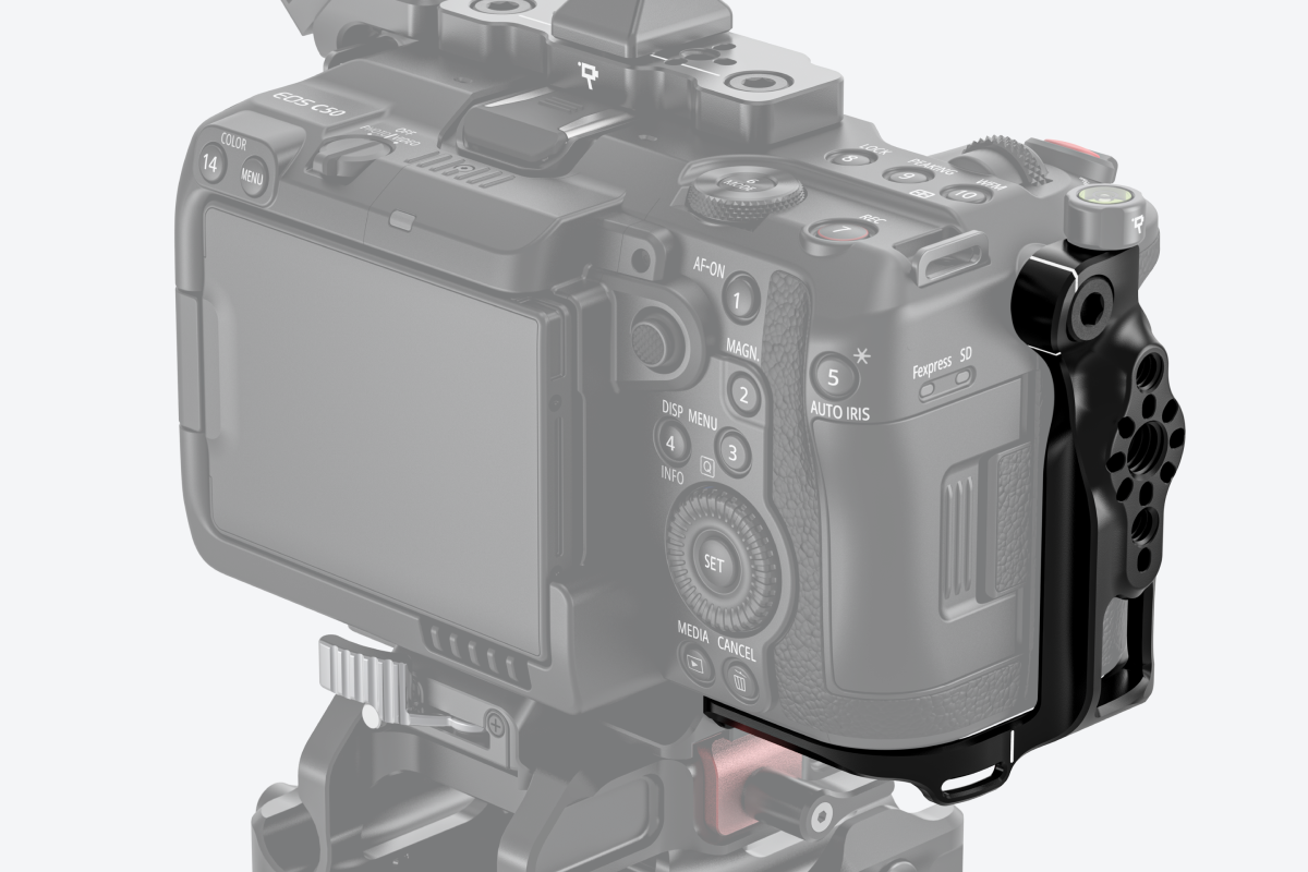 Wooden Camera Cage Grip for Canon EOS C50