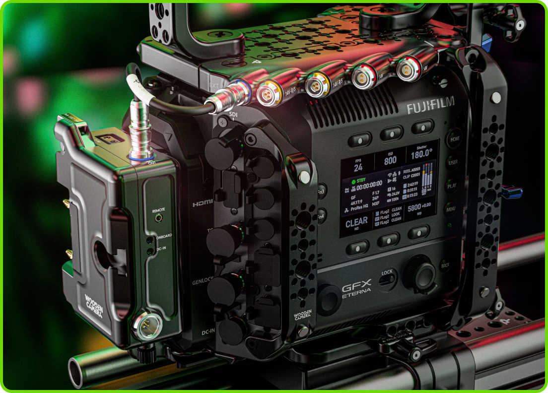 Wooden Camera Fujifilm GFX ETERNA 55 Power Distribution