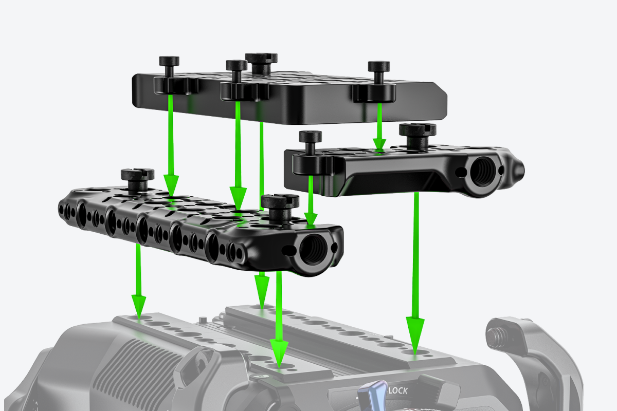 Wooden Camera Fujifilm GFX Eterna 55 Top Plate System